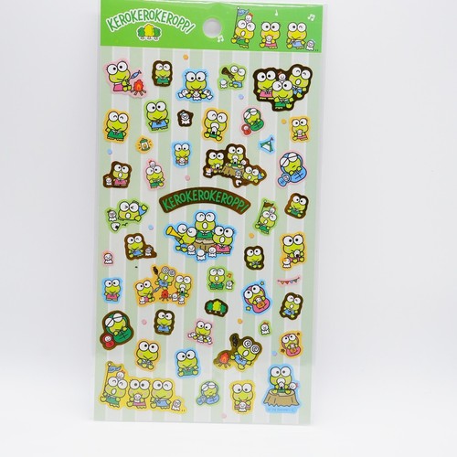 Sanrio JAPAN KeroKeroKeroppi 2022 Stickers Sheet (20.5cm x 12cm)