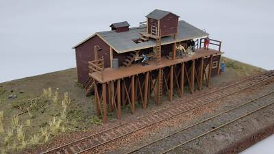 #ad JL Innovative Design 191 HO Scale Brookside Icehouse Laser Cut Craftsman Kit $47.25