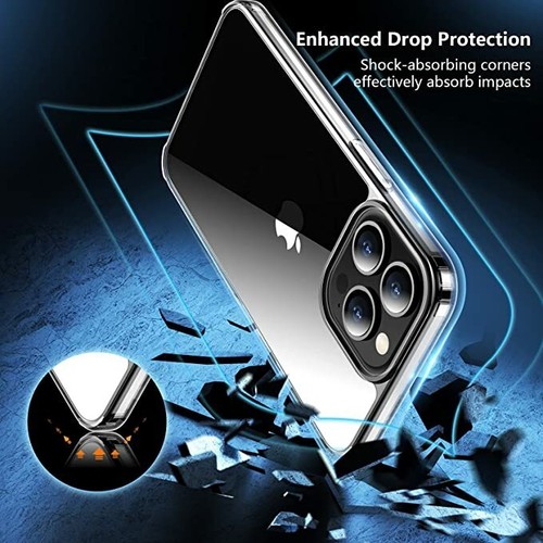 Clear TPU Protective Case Armor Guard Saver For iPhone 13 /Pro / Pro Max / Mini - Picture 7 of 29