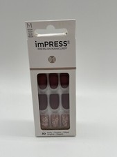 KISS imPRESS PRESS-ON MANICURE 30 Nails selbstklebend Fingernägel Hero   M