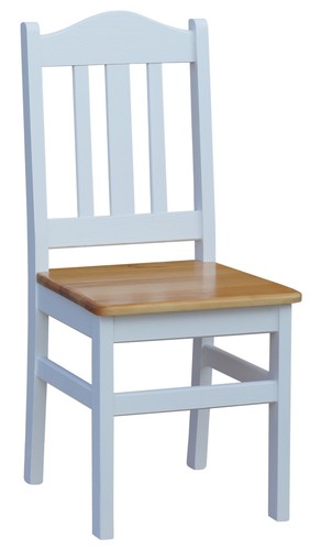 Stuhl SET MASSIV KIEFER HOLZ -NEU weiß honig Landhausstil MASSIVHOLZ 2 SET - Bild 8 von 17