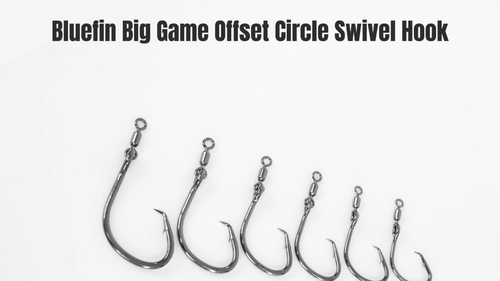 BLUEWING Bluefin Big Game Offset Kreis drehbarer Haken 5 Stück US-Verkäufer - Video 1 von 1