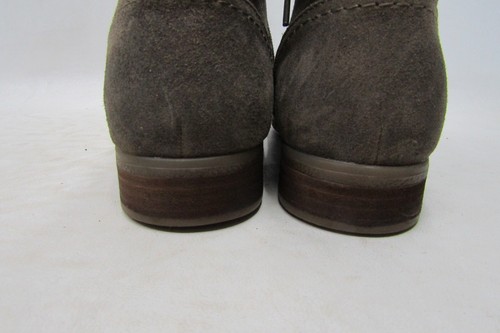 Earth Womens Size 8.5 M Brown Leather Zip Lace Up Fashion Ankle Boots Booties - Picture 8 of 11