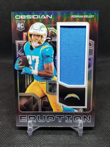 Joshua Kelley #024/100 RC 2020 Panini Obsidian Rookie Eruption #RE34 Rookie