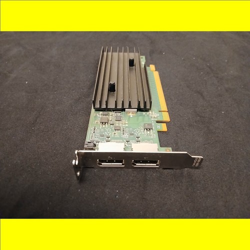 HP Low Profile Nvidia Quadro NVS 295 PCIe 256MB Graphics Card Double DP Monitor - Picture 8 of 10
