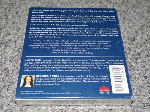 The Way I Used to Be by Amber Smith UNABRIDGED 8 Disc Audiobook CD SEALED New - Picture 2 of 2