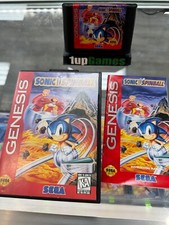 Sonic Spinball (Sega Genesis, 1993) CIB Complete w Manual Sonic The Hedgehog T26