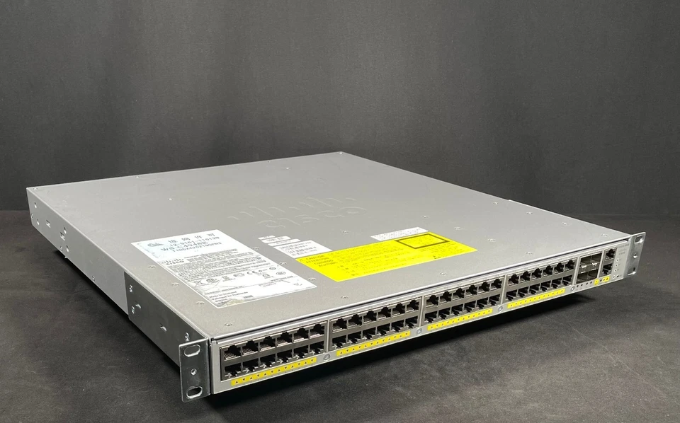 Cisco Catalyst 4948 WS-C4948E 48 Port Giga Switch - AC POWER - Same Day Shipping - Image 2 of 4