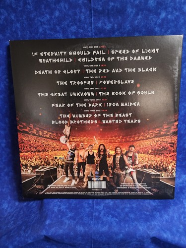 IRON MAIDEN BOOK OF SOULS LIVE CHAPTER 3LP VINYL - Imagen 2 de 2