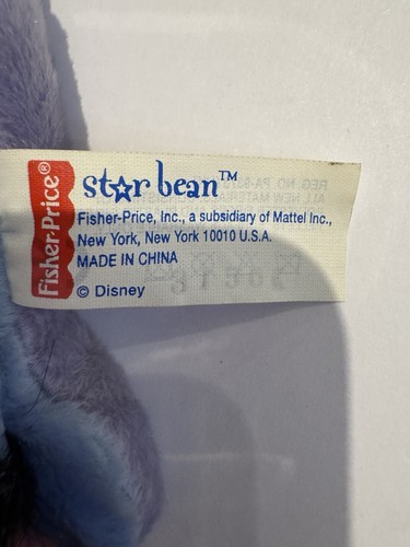 Disney Fisher Price Star Bean Winnie the Pooh Shade Lovin Eeyore #2 Vintage 2000 - Picture 4 of 12
