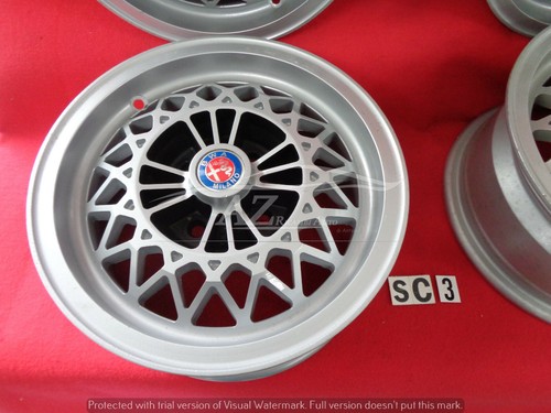 CERCHI RUOTA IN LEGA BWA 40259 13" X 6JJ ALFA-ROMEO GIULIETTA SET 4-PEZZI - Imagen 2 de 5