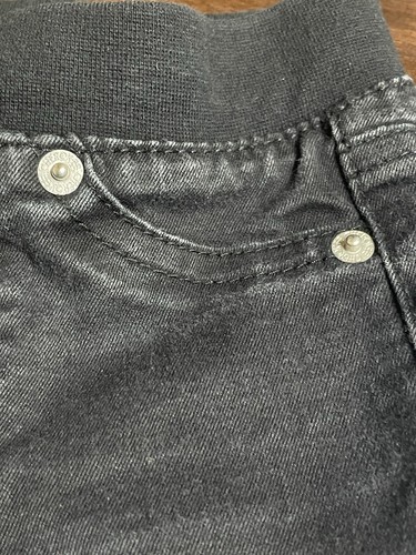 Cherokee 2T girls pull up long black Denim pants - Picture 14 of 14