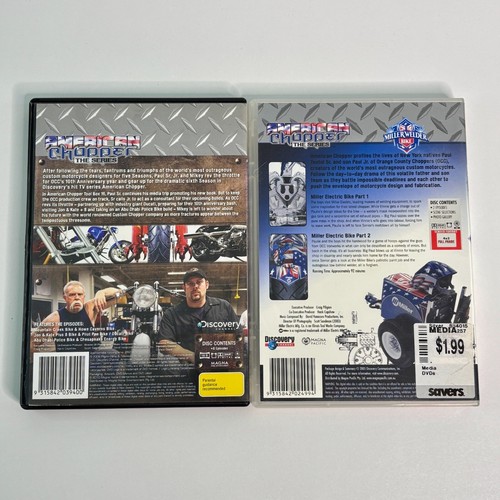 American Chopper Collection x17 DVD R4 PAL Tracked Postage Toolbox Bike Specials - Picture 6 of 17