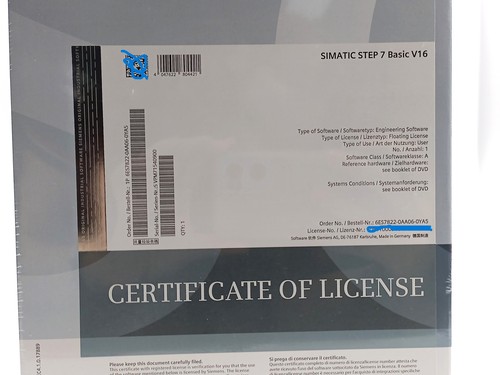 Siemens 6ES7822-0AA06-0YA5 SIMATIC STEP 7 Basic V16 - Bild 3 von 3