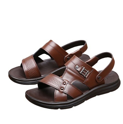 Men's Boy's leather Slipper 2 in 1 sandal slipper stylish beach holiday sandals - Picture 12 of 14