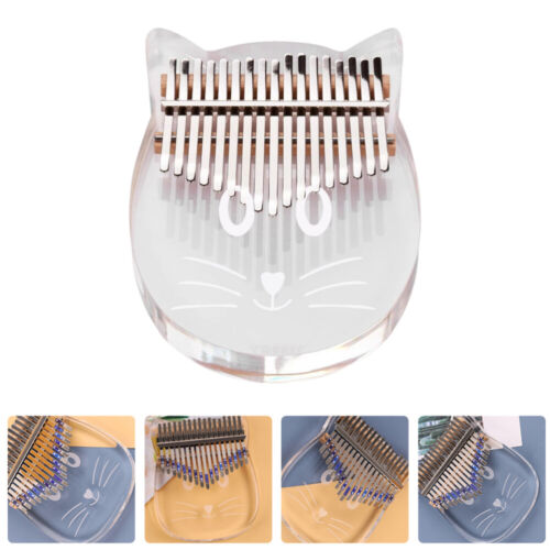 Acrylic Thumb Piano Mbira Learning Instrument Portable Mbira Piano
