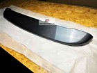 VW Transporter T6 Carbon Fibre Rear Tailgate Type Roof Spoiler Wing Lip Body