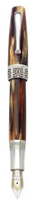 Montegrappa Extra 1930 Turtle Celluloid Fountain Pen Medium 18kt nib MIB