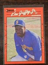 1990 Donruss - #365 Ken Griffey Jr Seattle Mariners 