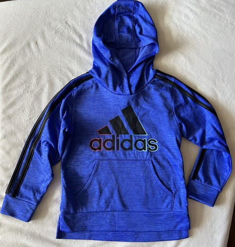 ADIDAS Little Girl’s Tricot Hoodie & Leggings Outfit, 2-piece Set, size 5 - Picture 2 of 8