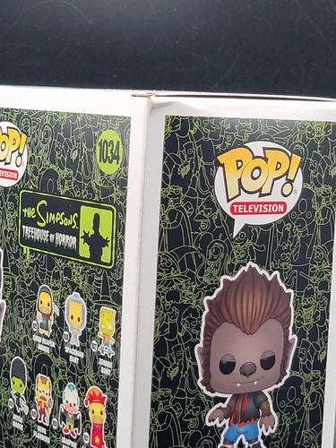 Funko Pop Television I Simpson 1034 Casa sull'albero dell'orrore Lupo Mannaro Barba Caduta - Foto 3 di 7
