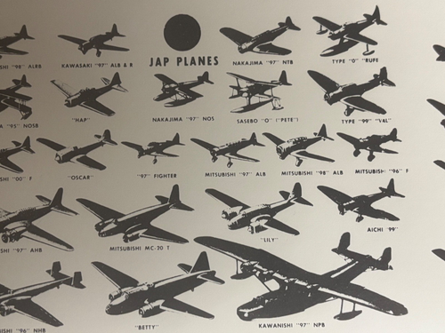 Vintage Aristo-Craft World War II Aircraft Lg. Bulletin Poster 24" x 16" - Picture 5 of 5