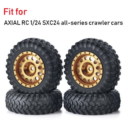 Kit de neumáticos de 4 llantas de rueda FLYXM para radiocontrol Kyosho MINI-Z 4x4 1/18 Jimny 1/24 Wrangler - Imagen 15 de 16
