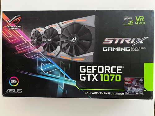 ASUS GeForce GTX 1070 8GB ROG Graphic Card STRIX-GTX1070-8G-GAMING - Picture 13 of 15