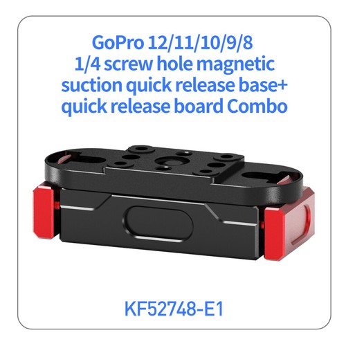magnetic quick release base Replacement Seat Kit for GoPro13/12/11/10/9/8 camera - Picture 27 of 31