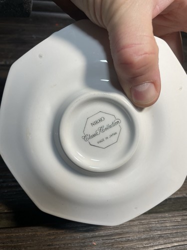 Nikko Classic Collection Lot Of 6 Saucers - Picture 5 of 5