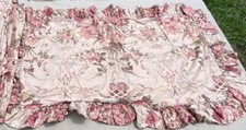 1 Ralph Lauren GUINEVERE King COTTON Sateen Ruffle Sham