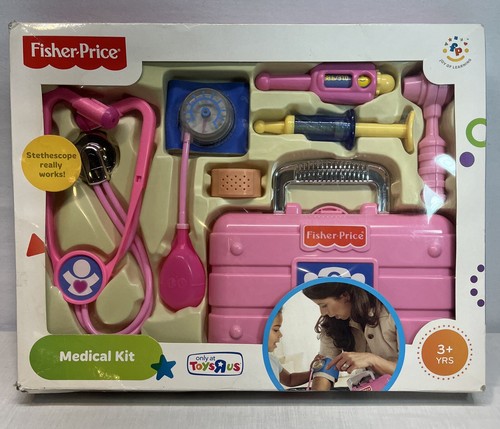NEU Fisher Price rosa medizinisches Set Arzt Spielset Koffer Toys R Us exklusiv