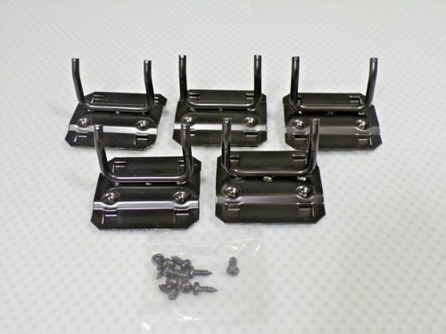 Steel Pegboard Hook Assortment Kit, 46 pc., Screw In Mounting Type, Black (DC) - Picture 8 of 12