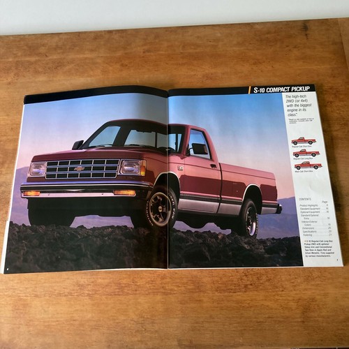 1990 Chevy Trucks S-10 Blazer Suburban Dealer Sales Brochure Volume One - Picture 6 of 9