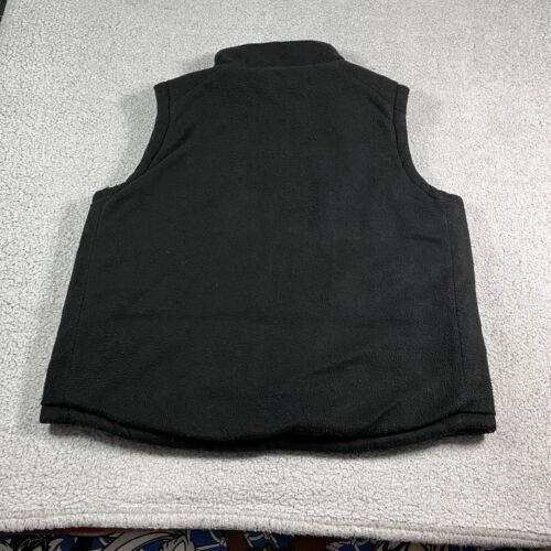Paul & Shark Yachting Vest Mens Medium Black Puffer Fleece Reversible Jacket - Picture 8 of 23