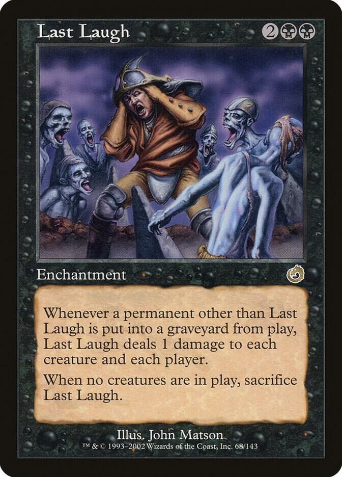 Last Laugh LP #68 Torment MTG