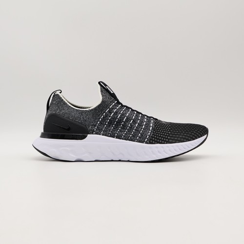 CJ0277-003 Nike REACT PHANTOM RUN FK 2 BLACK WHITE (Men's) - Picture 3 of 10
