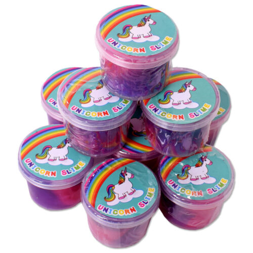 12 Stück Einhorn Unicorn Schleim Glibber Dose Kinder Kindergeburtstag Mitgebsel - Bild 2 von 4
