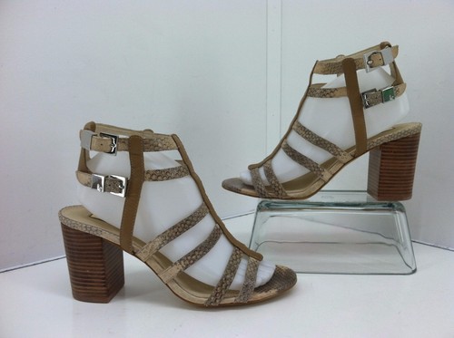 Gywnne Cuir BeigeTaille 5 Cuir 8 En Beige Escarpins Repitile Louise En Beige À Et B Cie 5LjR4Aq3