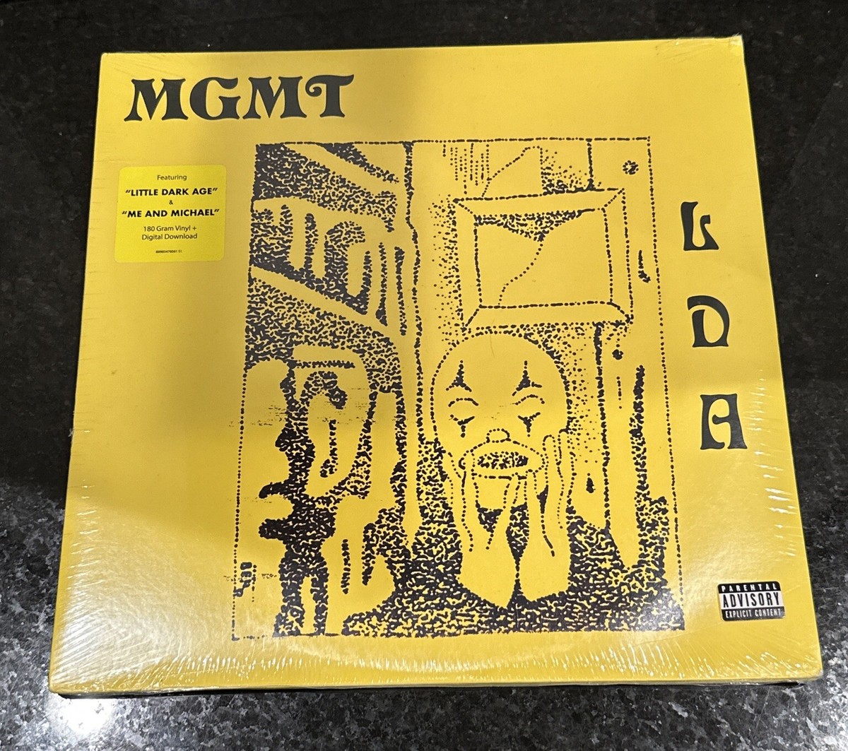 米2LP MGMT Little Dark Age 88985476061 Columbia /00520 MGMT - LITTLE DARK AGE New Sealed Vinyl 2 LP Record Album