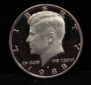 2000-S PROOF DCAM KENNEDY HALF DOLLAR DEEP CAMEO COPPER-NICKEL CLAD ***SELECT***