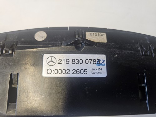 06-11 Mercedes W219 CLS500 CLS55 AMG A/C AC Heater Climate Control Unit OEM - Picture 5 of 5
