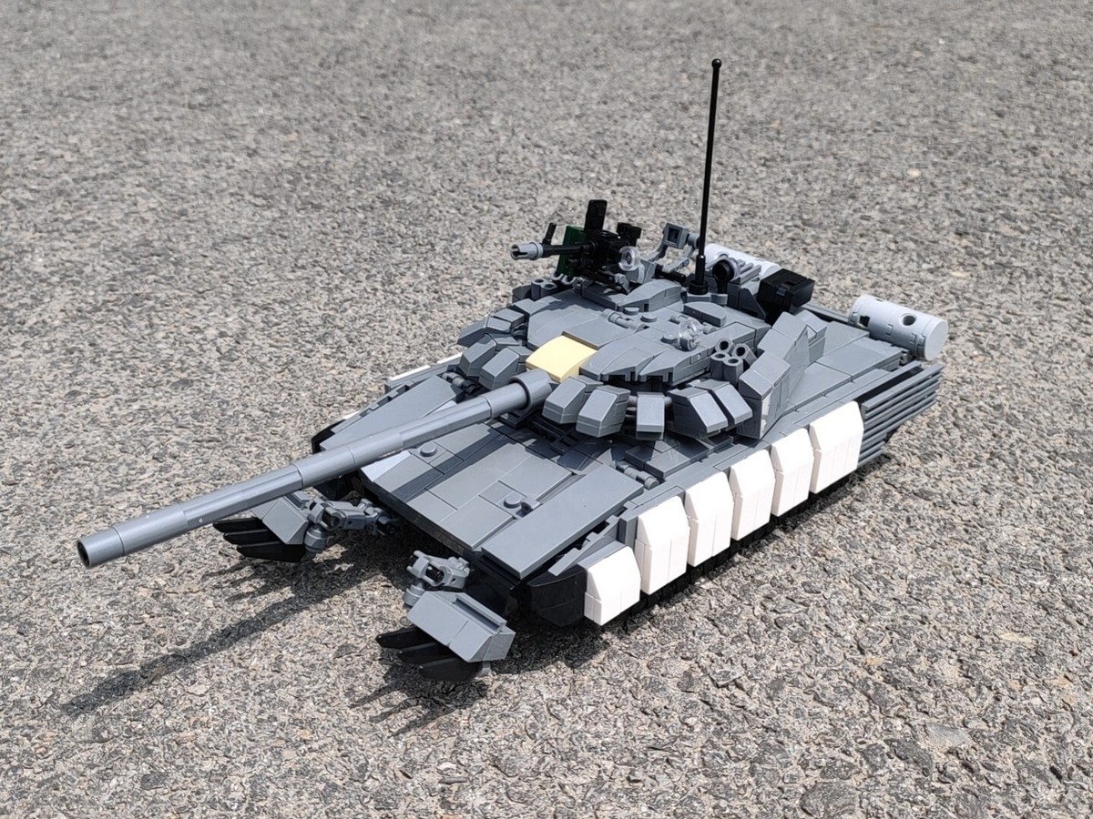 T 80BVM Russian MBT Ukrainian T80 Tank MOC blocks Russia Ukraine War T 80 eBay