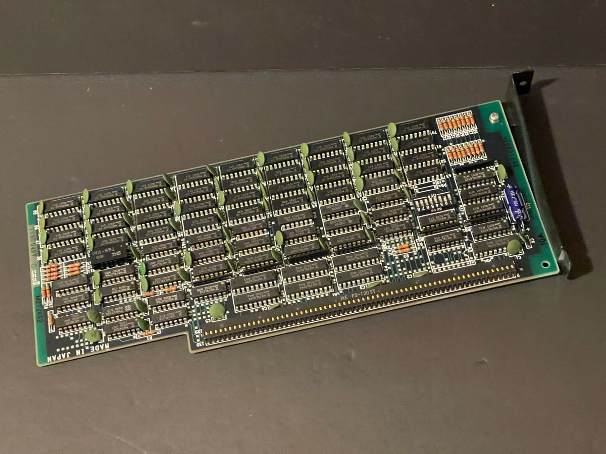 MEMORY BOARD MADE IN JAPAN VINTAGE PC CARD USES MB8266A-10 MEMORY BOARD MADE IN JAPAN VINTAGE PC CARD USES MB8266A-10