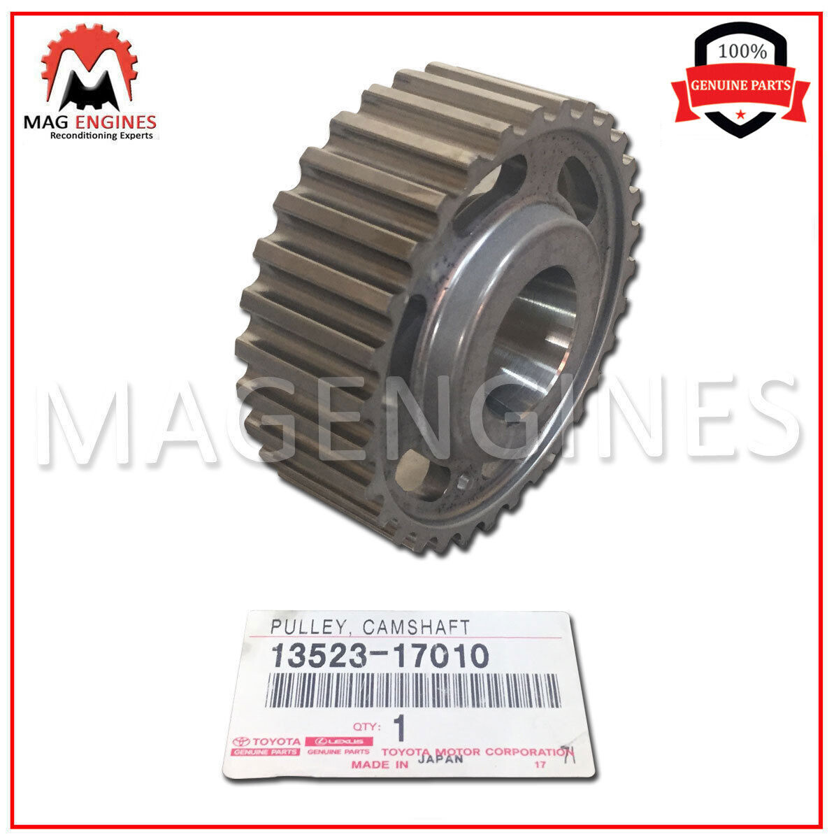 大特価 言い換え 13523-17010 GENUINE OEM CAMSHAFT TIMING PULLEY 1352317010 | eBay 青年漫画
