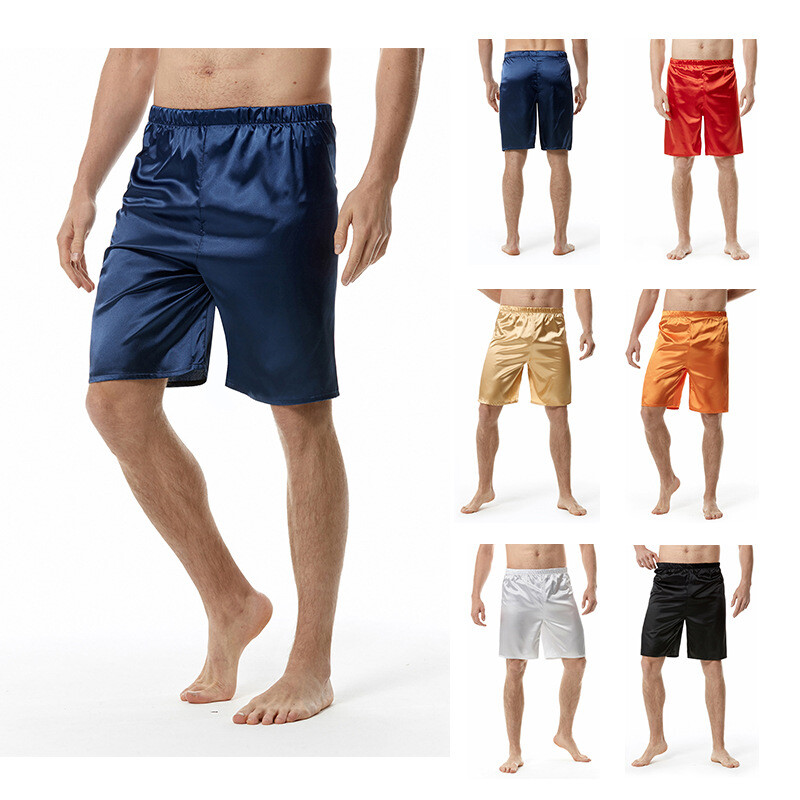 Uomo Raso Boxer Slip Boxer Lounge Pantaloncini Larga - Foto 12