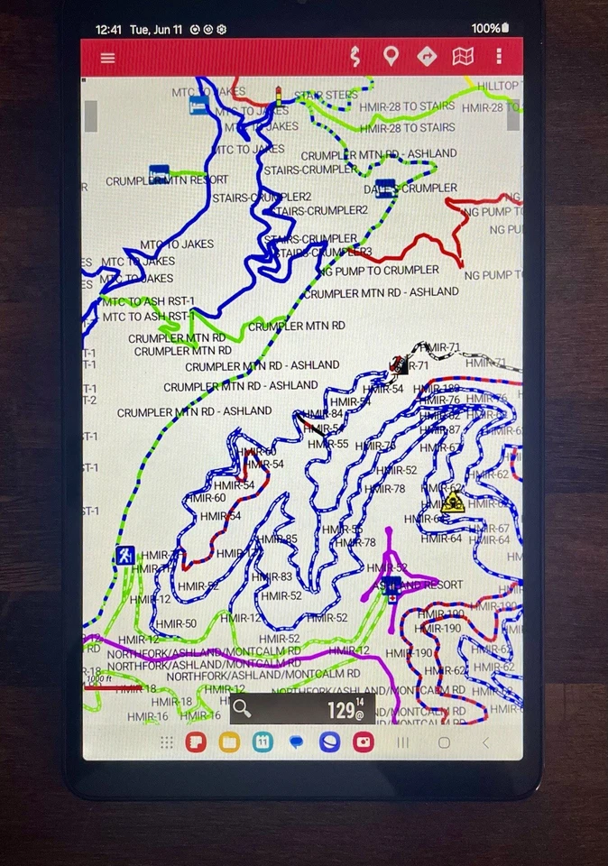Samsung Tab A9+ 11" 128gb ATV UTV Navigation Tablet With Bob T’s Maps - Image 2 of 3