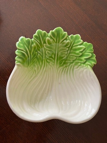 Keramikschale in Sellerieform Bok Chou Paar 10 1/2 Zoll hoch - Bild 4 von 7