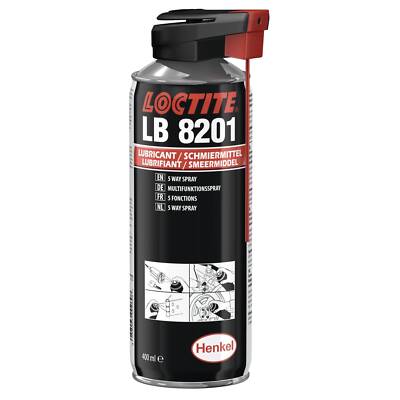 Loctite Schmiermittel-Spray Multifunktionsspray LB 8201 5-Way-Spray 400ml