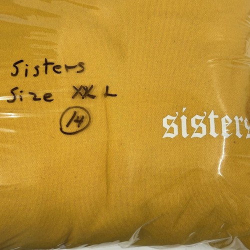James Charles Sisters Apparel Sudadera con Capucha Talla XXL Amarilla Sudadera Pullover - Imagen 9 de 9